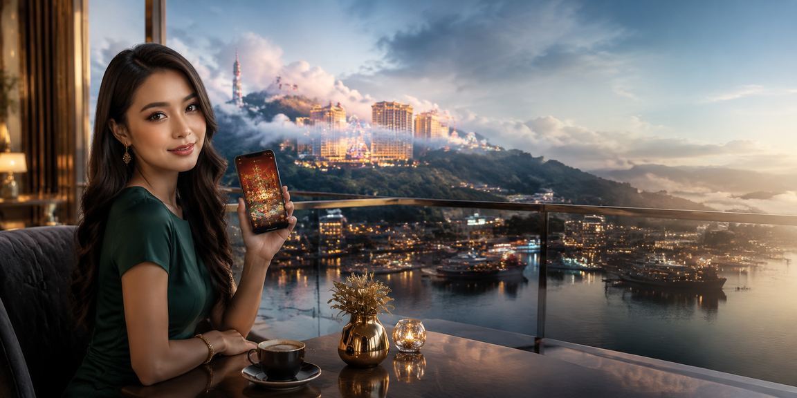 Log masuk akaun dragon4d melalui peranti mudah alih